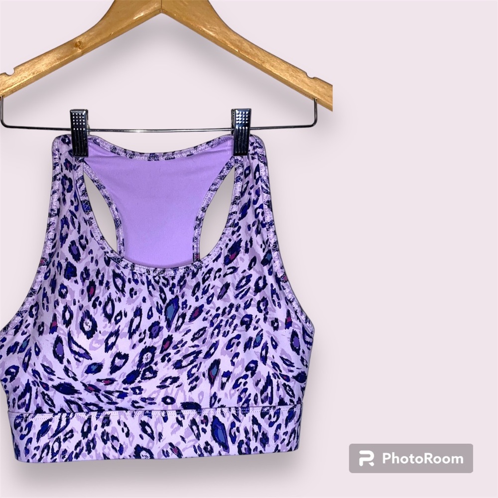 Fabletics L/XL medium impact sports bra